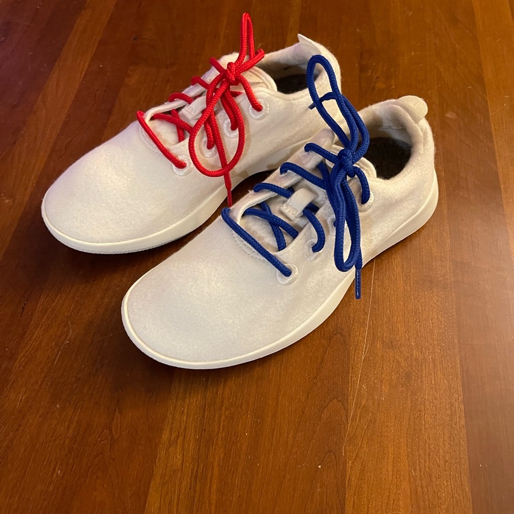 Allbirds Wool Runners Natural White Women’s 6 Running Walking Shoes USA